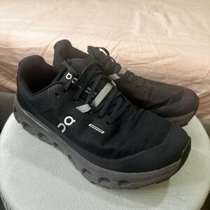 On Running Cloud Women’s Running Shoes Size 7.5 - Black with Gray Accents